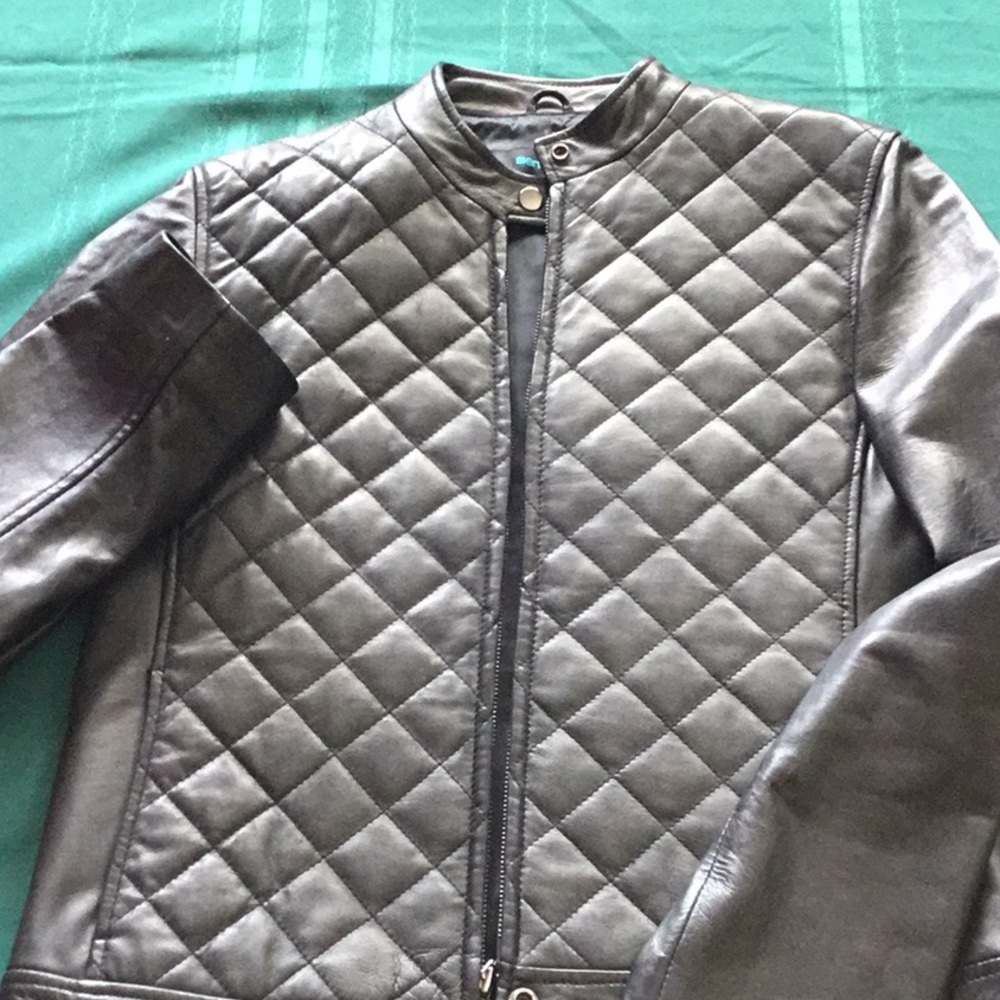 Leather jacket